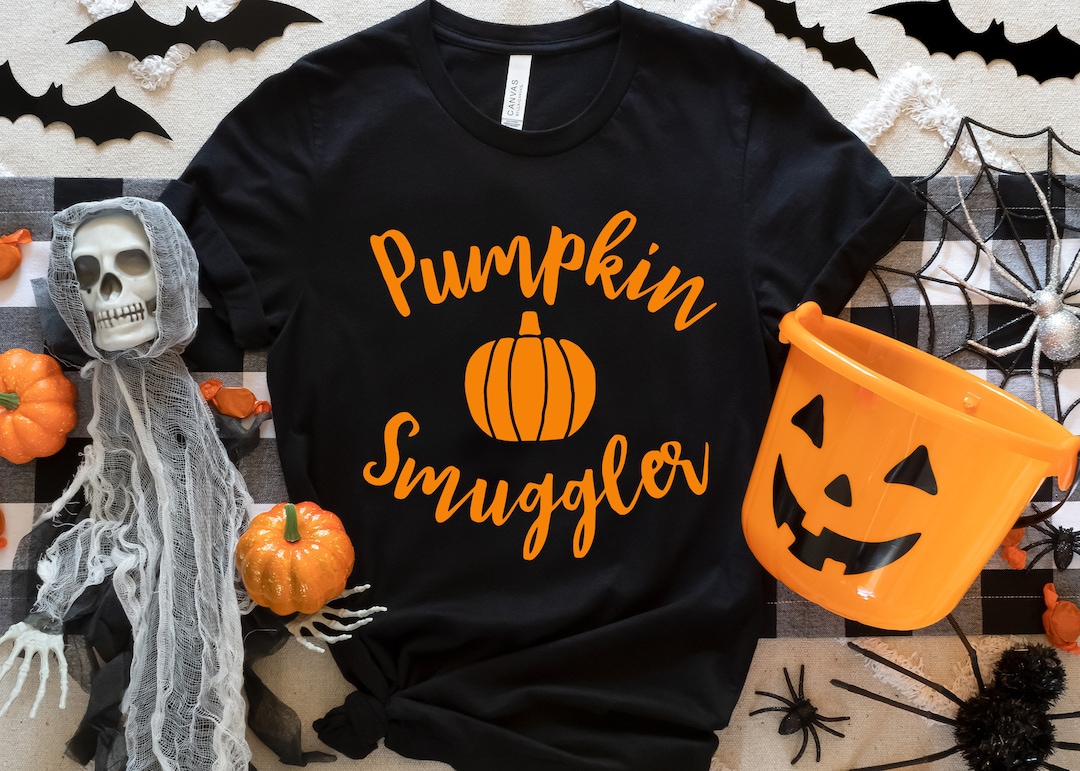 Maglietta Donna Divertente Halloween Con Zucca E Scritta Autunnale, Regalo Del Ringraziamento