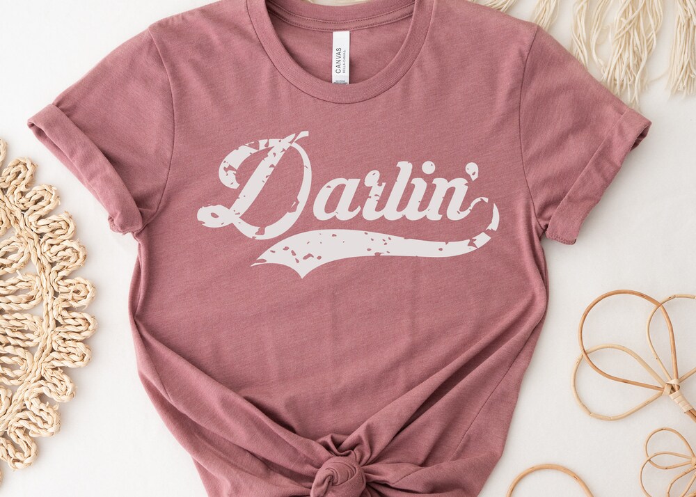 Darlin Shirt, Country Music Shirt, Western Shirt, Concert Shirt, Southern Shirt, Country Gift Shirt Kingscharles