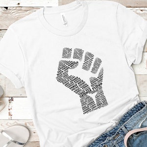 BLACK LIVES MATTER tshirt, George Floyd, Equality shirt, Stand up for justice, Equal rights , Can&#39;t breathe