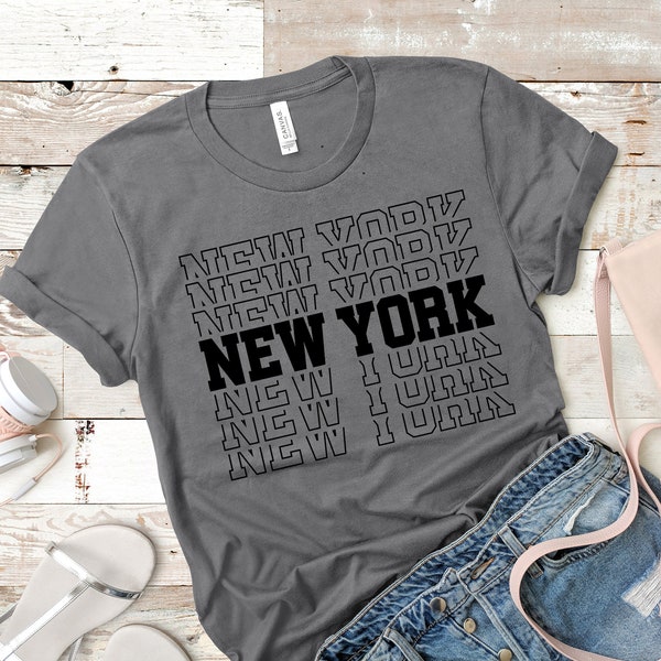 New York Shirt, New York City Shirt, New York T-shirt, East Coast Shirt, New Yorker Tee, New York Lover Gift, NYC Gift, NYC Shirt For Women