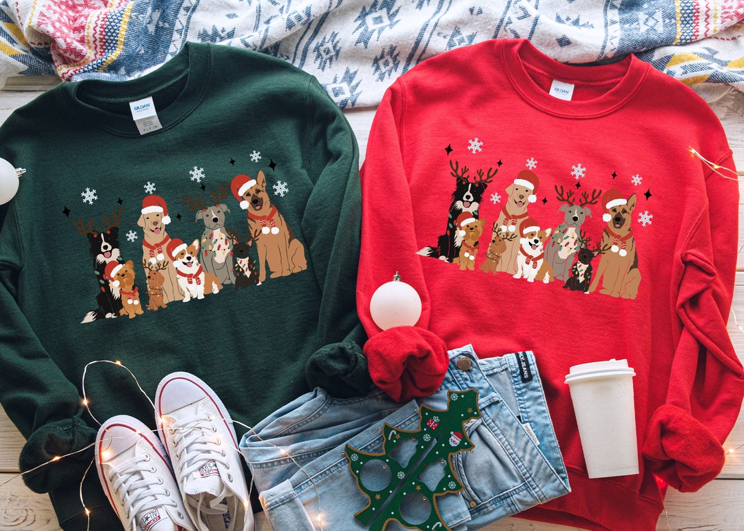 Pull De Noël « Merry Christmas » Avec Caniche - Sweatshirt Chaleureux, Cadeau Idéal Pour Les Amoureux Des Chiens - 5