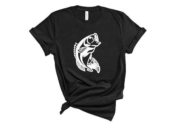 Bass Fish Shirt, Fishing Shirt, Fishing Trip Shirt, Camping Shirt, Fish Camp Shirt, Adventure Shirt