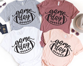 Game Day Football Shirt, Game day Sweatshirt, Game day Hoodies, Women Football Shirt, Game Day Shirt, Football Season Tee