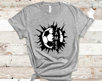 Customized Soccer Shirt - Your Name Soccer Shirt - Personalizable Soccer Shirt - Game Day Shirt - Football Season Tee - Football Graphic Tee