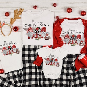 Christmas Gnomes Shirt, Christmas Shirt For Family, Christmas Family Matching Shirt, Christmas Gnomes