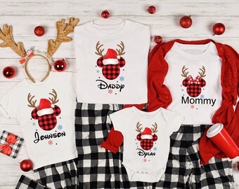 Custom Pajama Top, Family Matching Shirt, Christmas Shirt For Family, Family Matching Pajama Tops, Personalized Pajama For Christmas