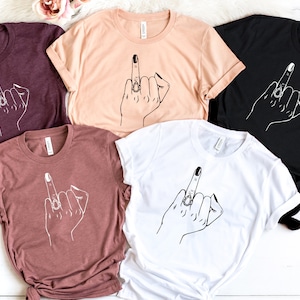 Ring finger Shirt, Bride Ring Shirt, Engagement Shirt, Wedding Shirt, Wedding party, Bachelorette Shirt, Wedding Matching Shirt