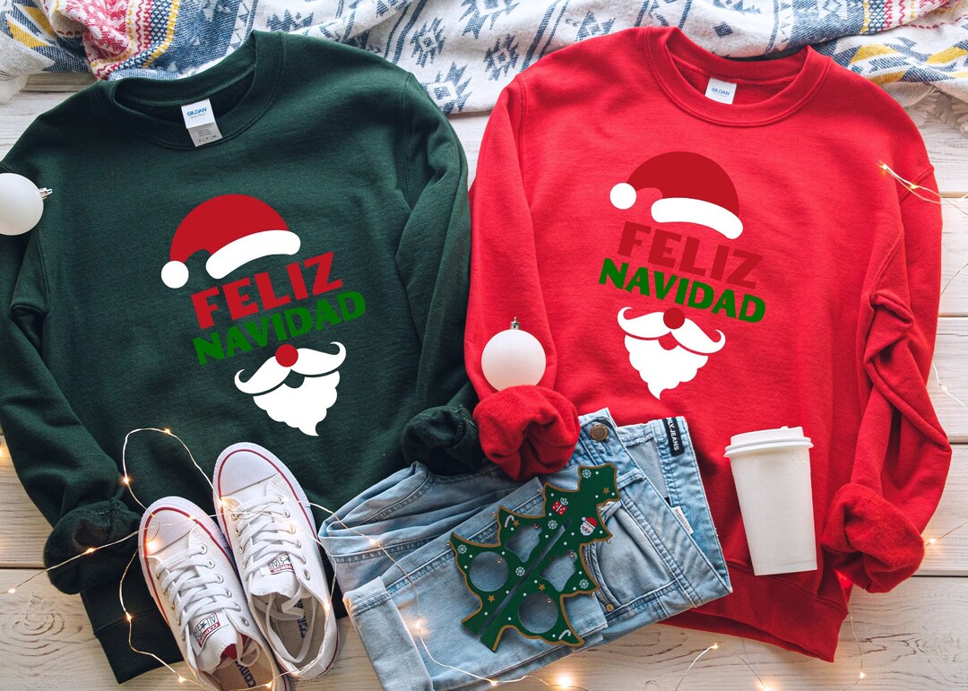 t shirt de navidad para la familia