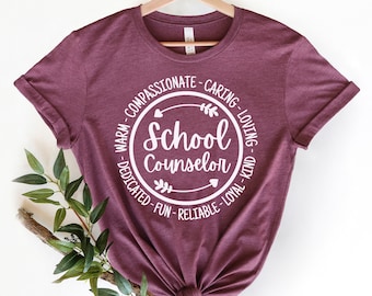 School Counselor Shirt, Funny Counselor Shirt, Gift for Teacher, Kindergarten Teacher Shirt, School Shirt
