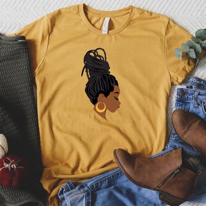 Afro Woman Shirt, Sistas Black Queen Shirt, Black History Month Shirt, gift for sisters, Proud Black Woman