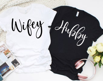 Couple EST Shirt, Hubby Shirts, Couple Shirts, Honeymoon Shirts, Matching Shirts, Wife and Husband Shirts, Bride and Groom Shirts