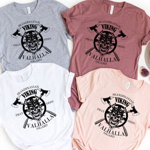 Valhalla Shirt, Viking T-shirt Choose Wisely Funny mens T-shirt Vikings Tee Shirt Nordic Viking funny Tee Shirt Birthday Gift Tee shirt