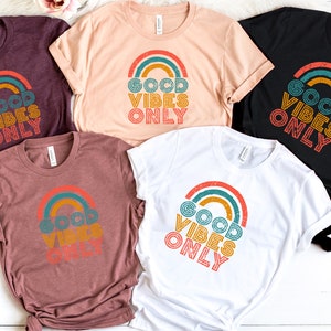 Retro Shirt, Good Vibes Shirt, Peace Shirt, Kindness Shirt, Vintage Shirt, Sunshine Shirt, Hippie Shirt, Retro Inspired Design