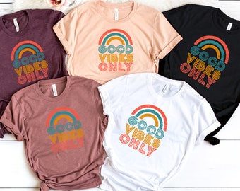 Retro Shirt, Good Vibes Shirt, Peace Shirt, Kindness Shirt, Sunshine Shirt, Hippie Shirt, Retro Inspired Design