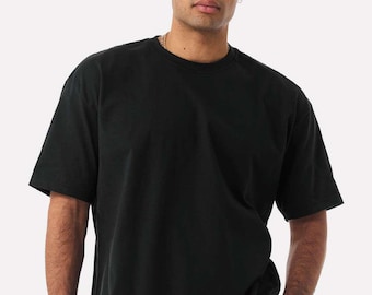 Plain Unisex Crew neck T Shirt