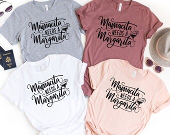 Camiseta "Mamá necesita una margarita", regalo para esposa, camiseta para mamá, primer día de la madre, camiseta divertida para mamá