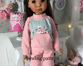 5503 Two piece sweatsuit sewing PATTERN  for 13 inch My Meadow Ardyn doll