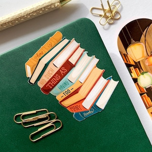 Autocollants de livres | autocollant pour ordinateur portable | autocollant pour bouteille d'eau | trop de livres | amoureux des livres | livret