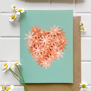 Schöne Grußkarten | Feier | Viel Liebe | Geburtstag | Vielen Dank | Blumen | Glückliches Design | Schreiben Sie Ihre Nachricht | mit Umschlag