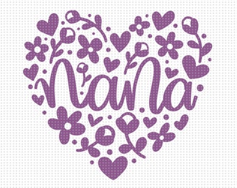 Download Nana Svg Files Etsy