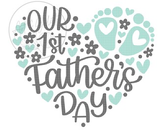 Download 1st Fathers Day Svg Etsy