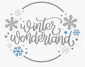 Download Winter Wonderland Svg Etsy