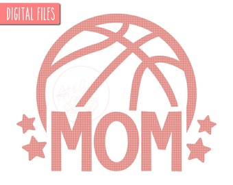 BasketBall Mom SVG, Basketball Svg, Basketball Fan Svg, Basketball Shirt Svg, Basketball Cut File, Basketball Mom Shirt, Basketball Lover