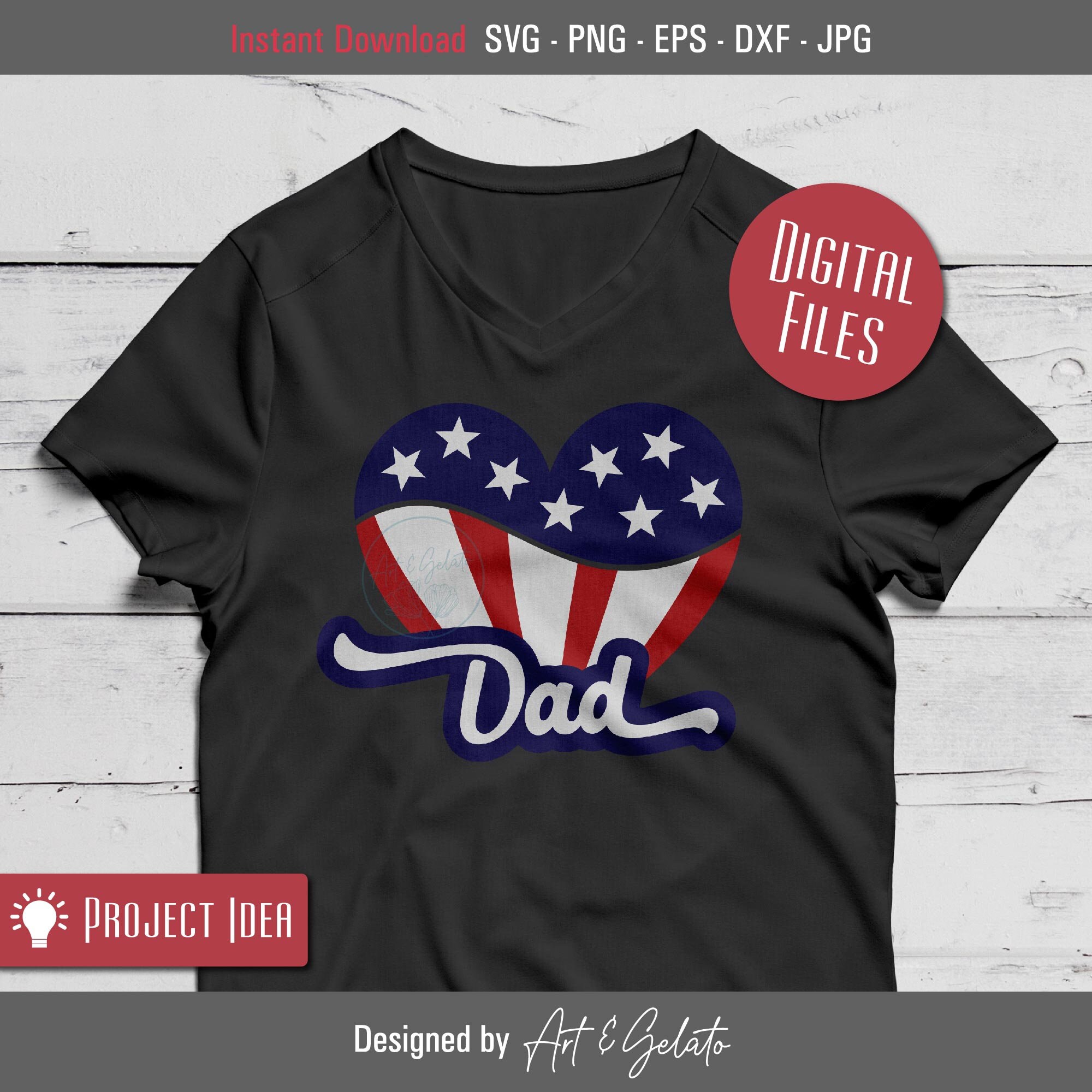 American Dad SVG All American Dad Svg 4th of July Svg | Etsy