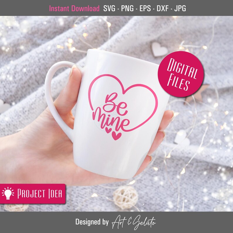 Be Mine Heart SVG, Valentine's Day Svg, Heart Svg, Be Mine SVG ...