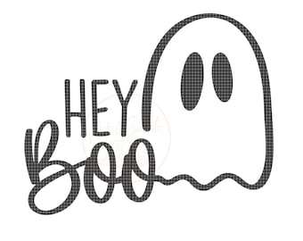 Hey Boo SVG, Halloween SVG, Ghost Shirt SVG, Halloween Door Sign Svg, Halloween Decor Svg, Spooky Ghost Svg, Halloween Shirt Svg, Boo Svg