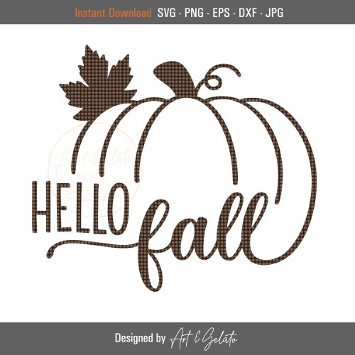 Hello Fall SVG Welcome Fall SVG Happy Thanksgiving Svg - Etsy