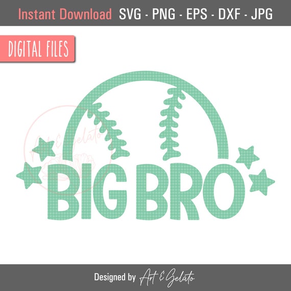 Béisbol Big Bro SVG Béisbol Svg Baseball Brother Svg - Etsy España