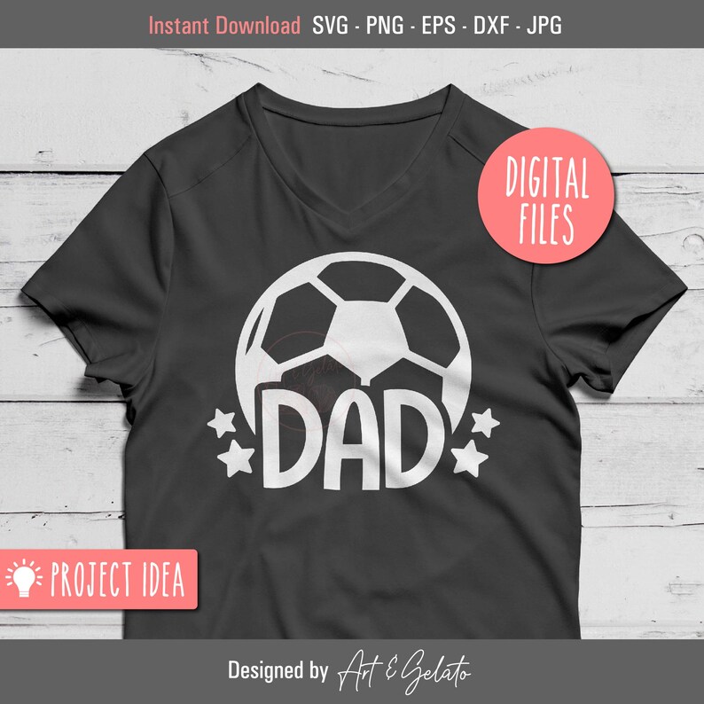 Soccer Dad SVG Soccer Svg Soccer Fan Svg Soccer Shirt Svg Etsy