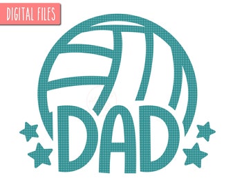Volleyball Dad SVG, Volleyball Svg, Volleyball Fan Svg, Volleyball Shirt Svg, Volleyball Cut File, Volleyball Dad Shirt, Volleyball Lover