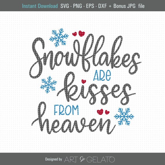 Snowflakes in heaven at christmas Clearance
