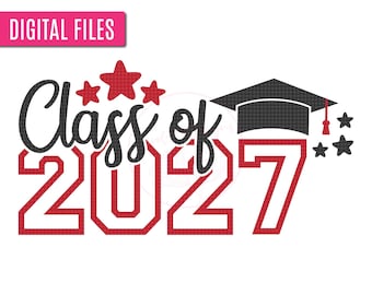 Class of 2027 SVG, High School Graduation SVG, Graduation Shirt SVG, Graduation Cut File, Graduation 2027 Svg, Senior 2027 Svg, Graduate Svg