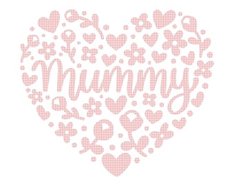 Mamma SVG, blommigt hjärta Svg, grattis på mors dag Svg, mors dag tröja Svg, mamma Svg, mamma Svg, mammas klippfil, mammas födelsedag Svg