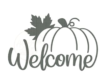 Welkom pompoen SVG, welkom herfst SVG, val Svg, val teken Svg, welkom Svg, Thanksgiving Svg, val decor teken Svg, herfst Svg, pompoen teken