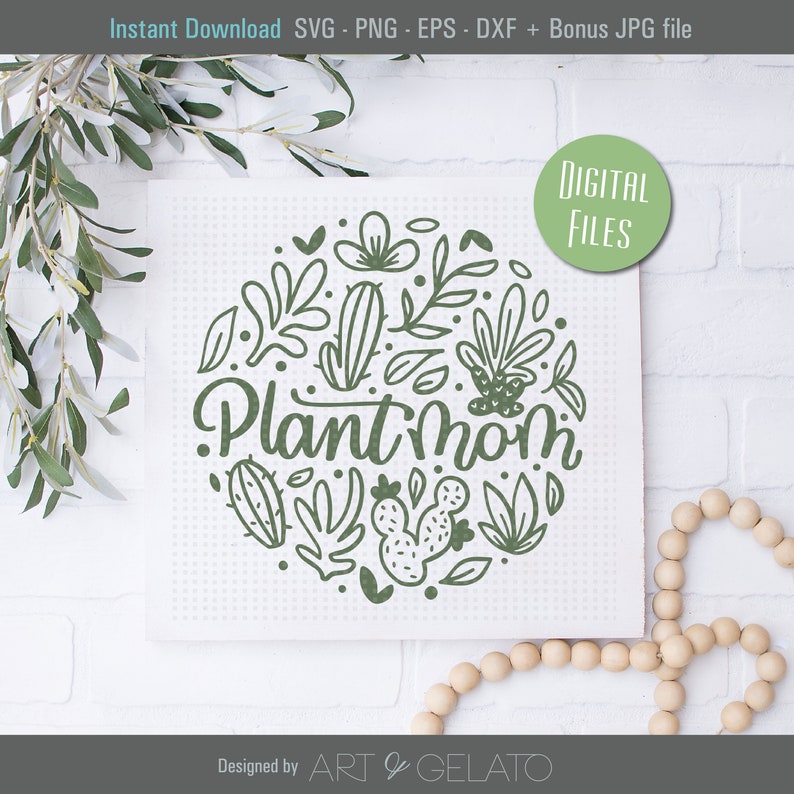 Download Plant Mom Svg Plant Lady Svg Plant Mama Svg Gardening Shirt | Etsy