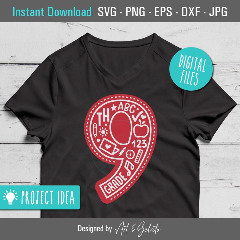 9th Grade SVG, Ninth Grade Svg, First Day of School Svg, Teacher Svg ...