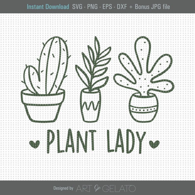 Download Plant Lady SVG Plant Mom Svg Plant Lover Svg Crazy Plant | Etsy