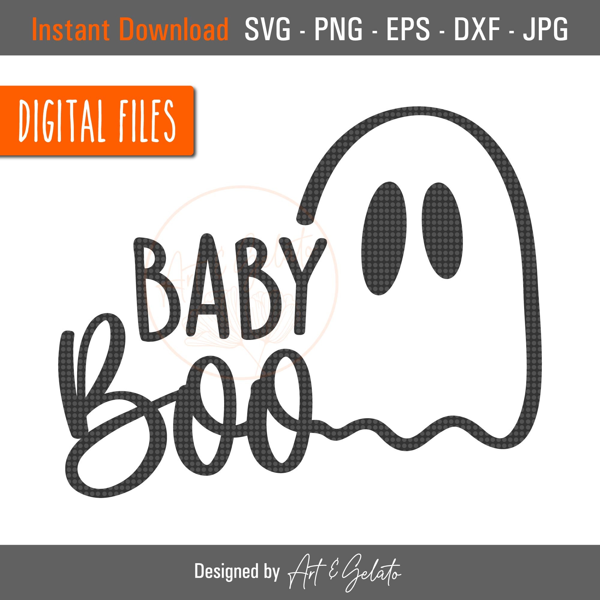 Baby Boo SVG, Halloween SVG, Ghost SVG, Baby First Halloween Svg, Halloween Onesie Svg, Spooky Ghost Svg, Halloween baby Shirt Svg, Boo Svg
