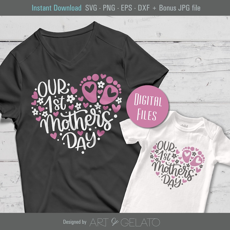 Download Our 1st Mother's Day SVG Baby Mothers day svg Happy | Etsy
