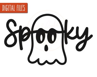 Spooky Ghost SVG, Halloween Ghost SVG, Spooky Vibes Svg, Ghost Svg, Spooky Svg, Halloween Ghost Shirt, Spooky Ghost Svg, Spooky Shirt Design