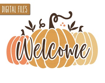 Hello Fall SVG Welcome Fall SVG Happy Thanksgiving Svg - Etsy