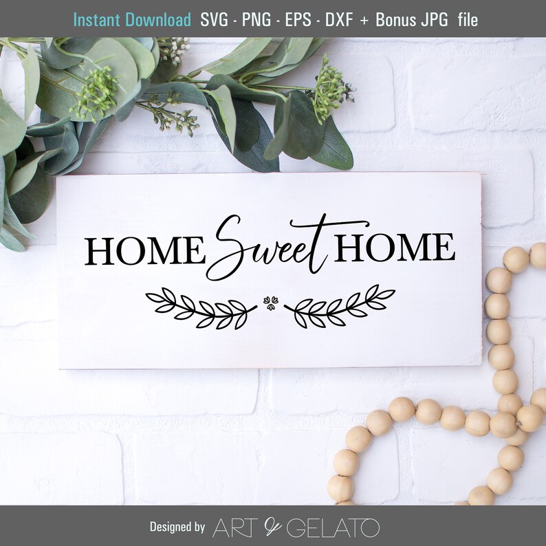 Free Free 256 Silhouette Home Sweet Home Svg Free SVG PNG EPS DXF File