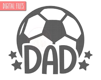 Soccer Dad SVG, Soccer Svg, Soccer Fan Svg, Soccer Shirt Svg, Soccer Cut File, Soccer Dad Shirt, Soccer Lover SVG, Proud Soccer Dad SVG