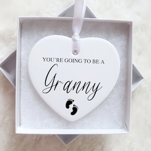 You're Going to be a Granny, Baby Reveal Gran Announcement Gift, Pregnancy Reveal Box Grandma, Nanny To Be Announcement, Nana Reveal Gift