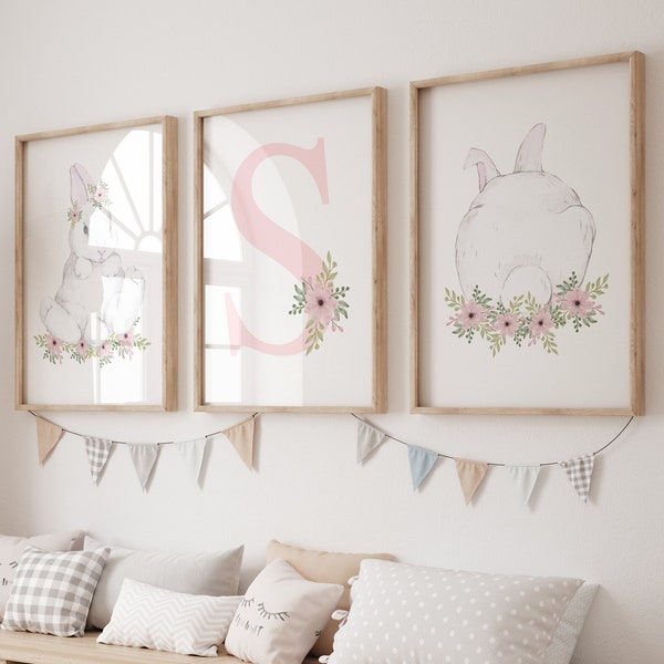 Bunny Nursery Decor Etsy