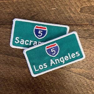 Personalized Interstate Sign Patch